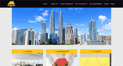 Desktop Screenshot of magnum.com.my