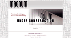 Desktop Screenshot of magnum.com.sg