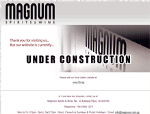 Tablet Screenshot of magnum.com.sg